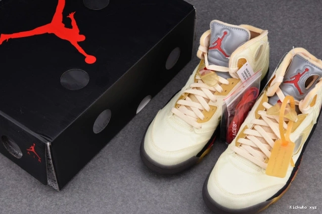 Retro 5 Jordan Sail OFF-WHITE DH8565-100 0702